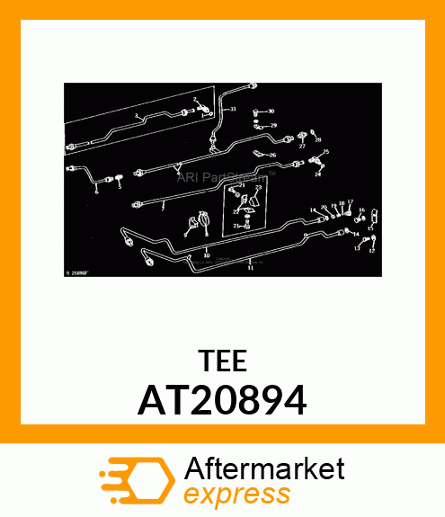 TEE,ADJUSTABLE AT20894