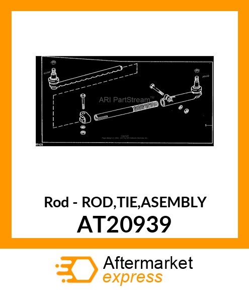 Rod - ROD,TIE,ASEMBLY AT20939