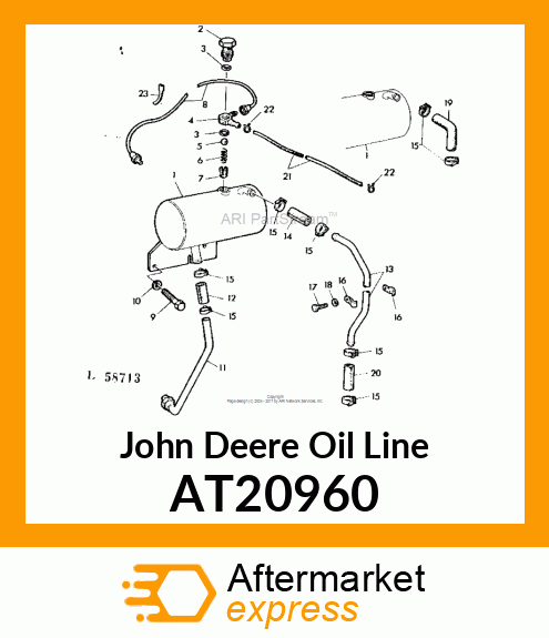 LINE,OIL AT20960