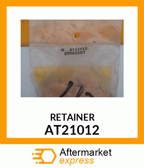 Retainer - RETAINER,GOVERNOR WEIGHT ASSMY AT21012