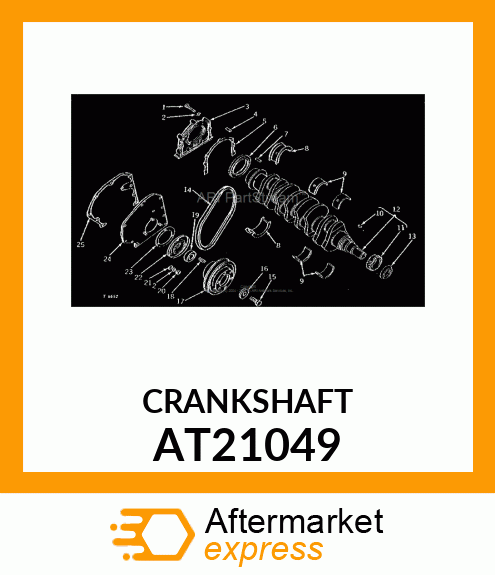 CRANKSHAFT AT21049