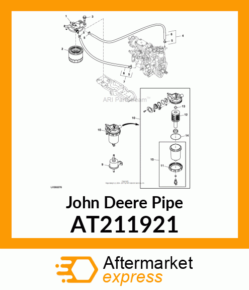 PIPE ASSEMBLY, FUEL AT211921