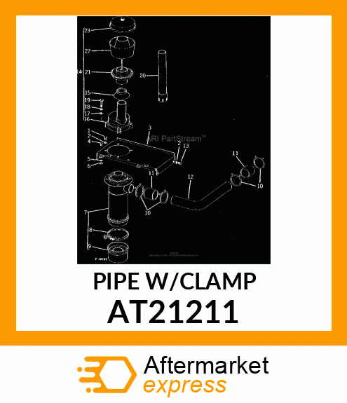 PIPEW/CLAMP AT21211