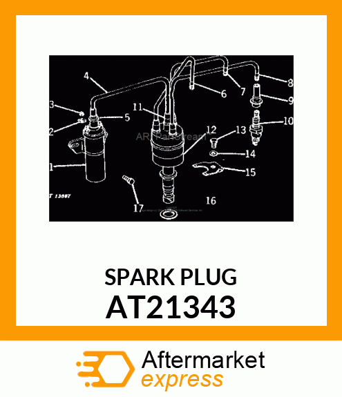 SPARK PLUG AT21343