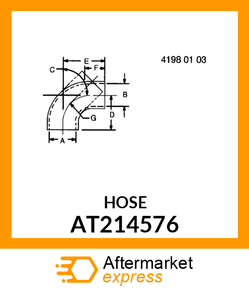 HOSE AT214576