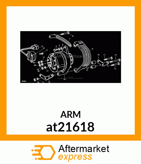 ALTERNATOR A-T21618