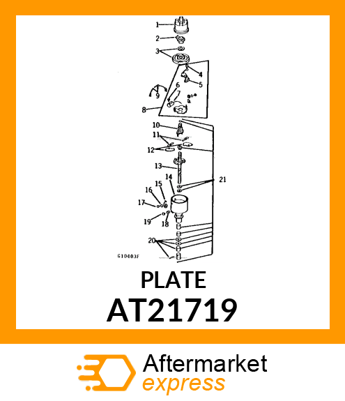 Plate - PLATE,BREAKER AT21719