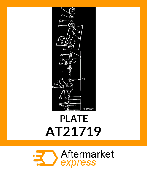 Plate - PLATE,BREAKER AT21719