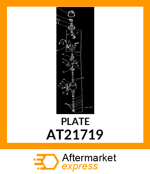 Plate - PLATE,BREAKER AT21719