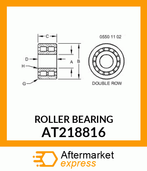 ROLLER BEARING AT218816