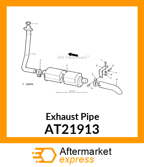 Exhaust Pipe AT21913