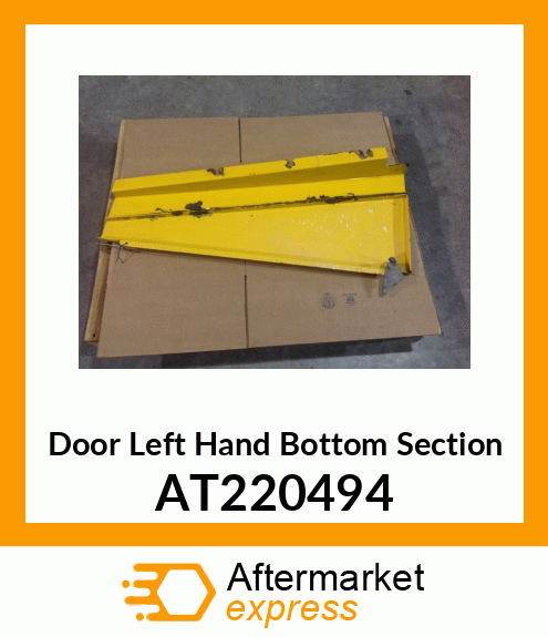 Door Left Hand Bottom Section AT220494