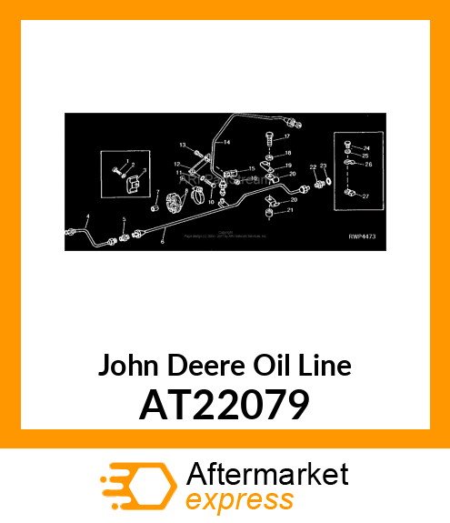 LINE,OIL AT22079