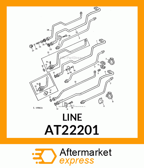 LINE,OIL AT22201