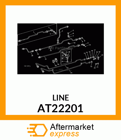 LINE,OIL AT22201