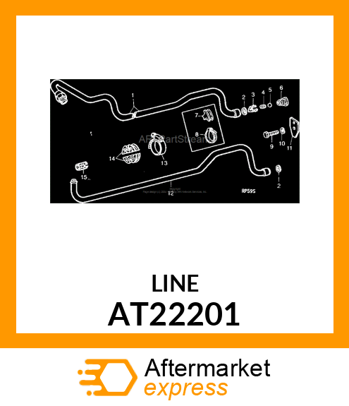 LINE,OIL AT22201