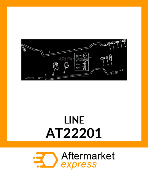 LINE,OIL AT22201