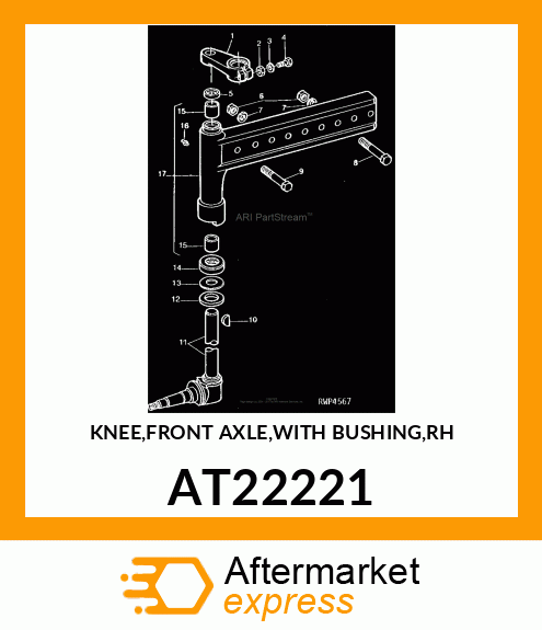 Axle Knee AT22221