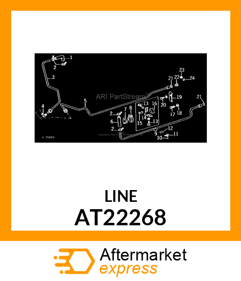 LINE,OIL AT22268