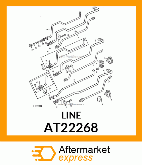 LINE,OIL AT22268