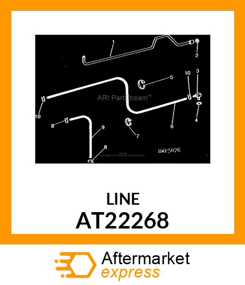 LINE,OIL AT22268