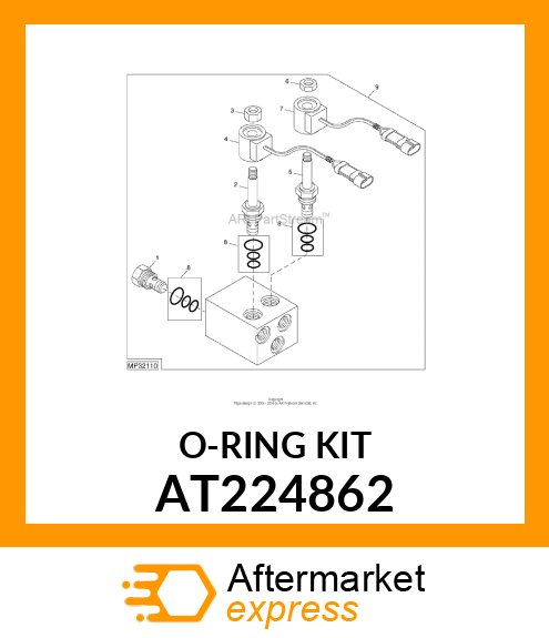 SEAL KIT, SEAL KIT AT224862