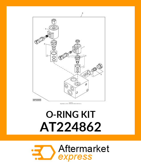 SEAL KIT, SEAL KIT AT224862