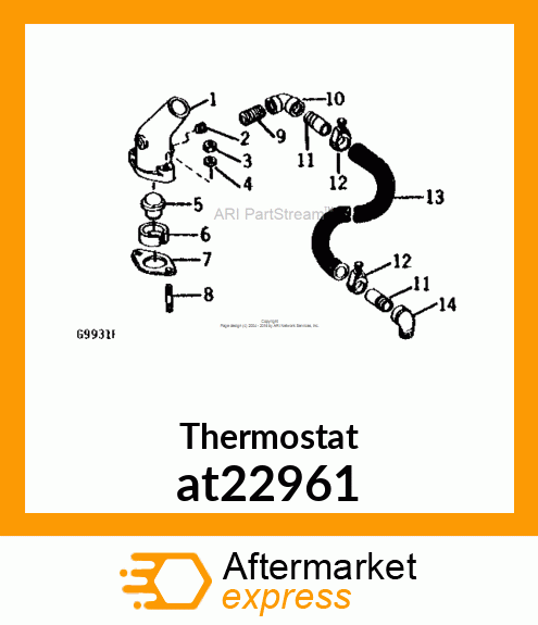 THERMOSTAT at22961