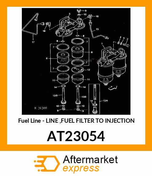 Fuel Line AT23054