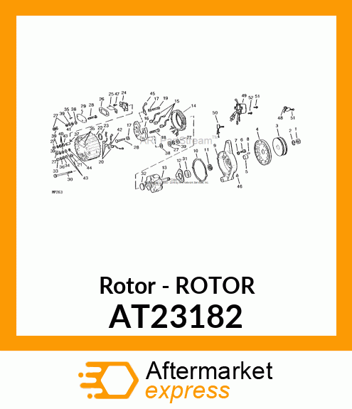 Rotor - ROTOR AT23182