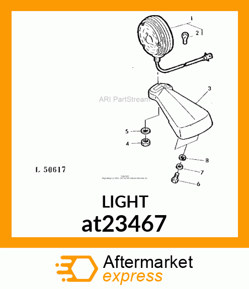 WARNING LAMP ASSY at23467