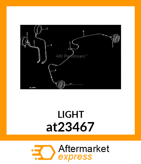 WARNING LAMP ASSY at23467