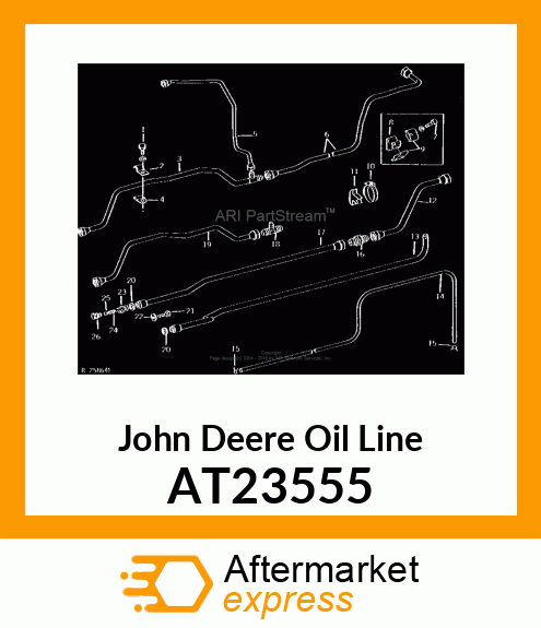 LINE ,OIL AT23555