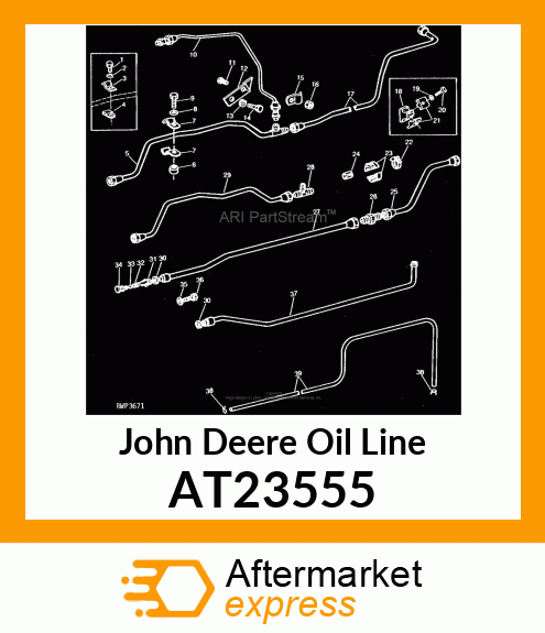 LINE ,OIL AT23555