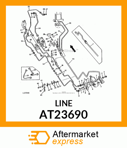 LINE,OIL AT23690