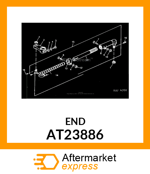 SOCKET ,TIE ROD END INNER AT23886