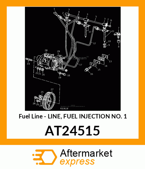 Fuel Line AT24515