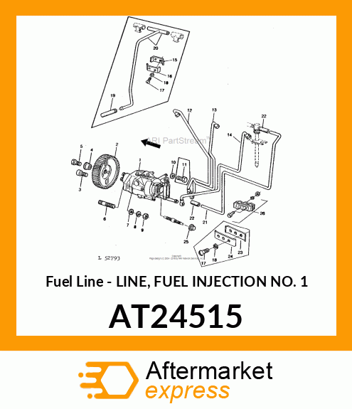 Fuel Line AT24515