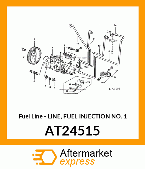 Fuel Line AT24515