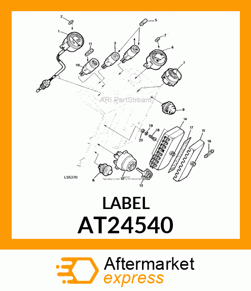 LABEL,FUSE IDENTIFICATION AT24540