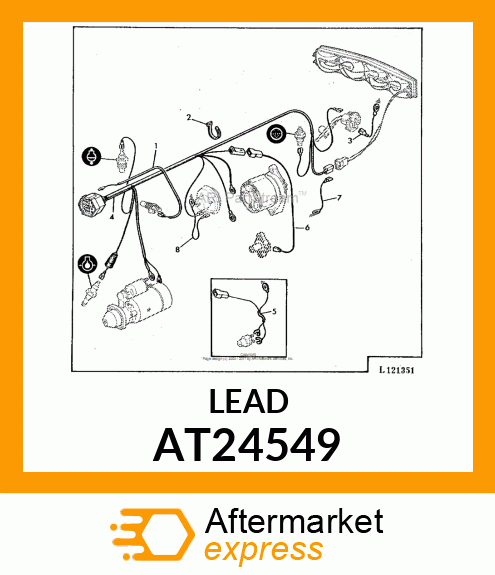 LEAD,WIRING AT24549