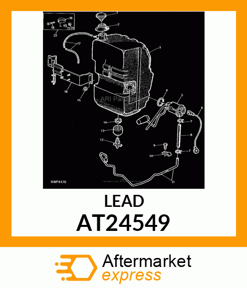 LEAD,WIRING AT24549