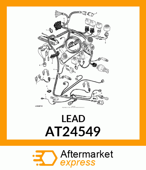 LEAD,WIRING AT24549