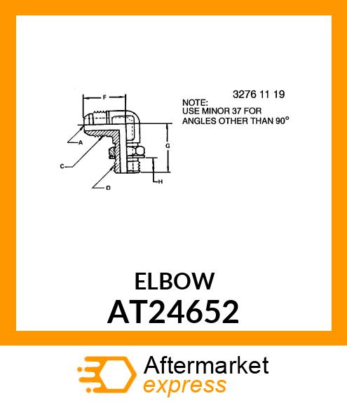 ELBOW FITTING AT24652