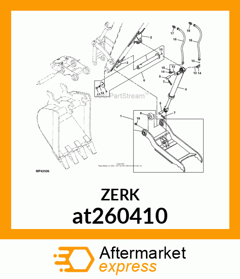 GREASE FITTING at260410