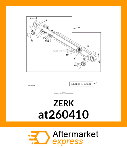 GREASE FITTING at260410