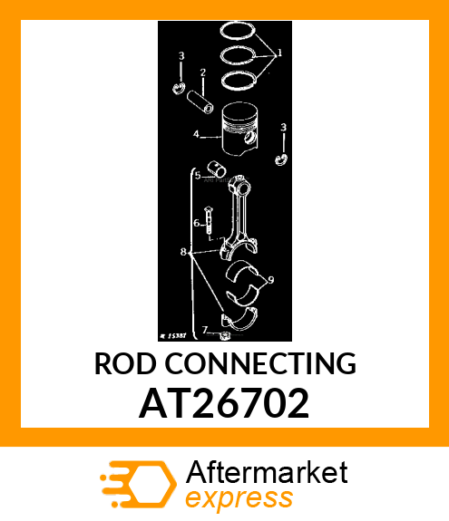 Spare part AT26702 + Rod Connecting