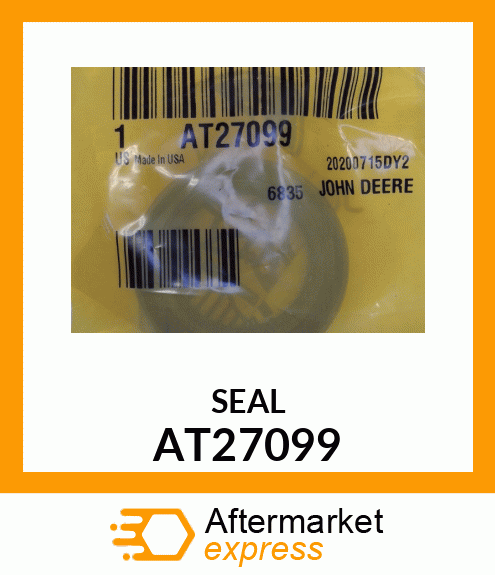 SEAL, PLAIN ENCASED AT27099