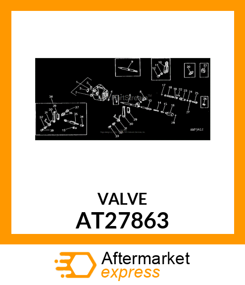Valve - VALVE,METERING ASSEMB AT27863
