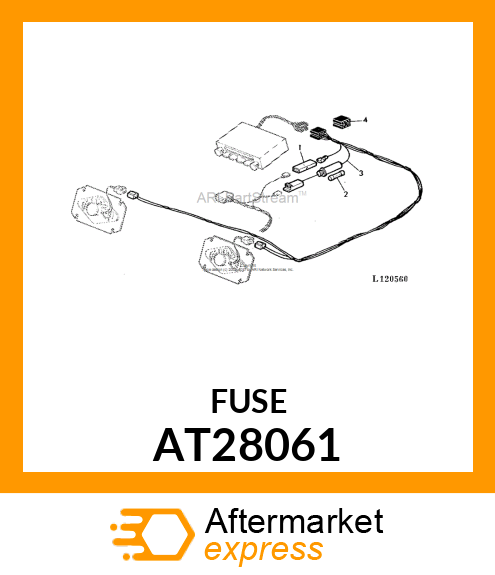 FUSE,5 AMP AT28061